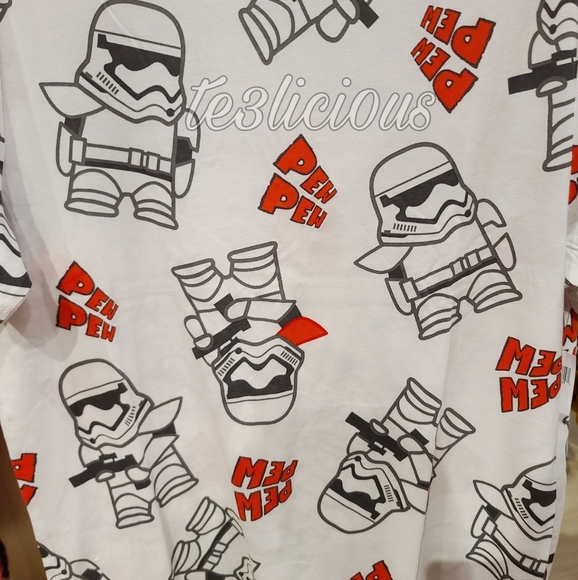 DISNEY PARKS STORMTROOPER ALLOVER PRINT T-SHIRT - Picture 2 of 3